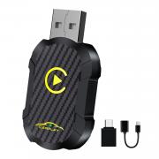 Wireless CarPlay Adapter 2024 Upgraded, Wireless CarPlay Dongle, Converts Wired CarPlay to Wireless, Plug and Play Car Play Wireless Adapter, Compatible with iOS